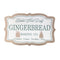 Melrose Framed Gingerbread Bakig Sign 15"L