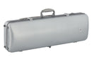 GEWA PURE Violin Case Polycarbonate Silver "Fun" Oblong w/Subway Handle 4/4-3/4