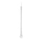 Melrose Clear Beaded Glass Icicle Drop Ornament (Set of 6)