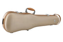 GEWA PURE Violin Case Polycarbonate Gold "Fun" Shaped w/Subway Handle
