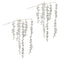 Melrose Snowy Hanging Pine Cluster Branch (Set of 2)