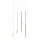 Melrose Glitter Drop Ornaments – Set of 24