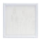 Melrose Stone Plume Wall Plaque 18.25"SQ, Modern