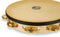 Latin Percussion LP383-BR Pro 10" Single Row Headed Tambourine - Brass