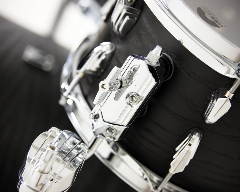 British Drum Co Raven Club Drum Shell Kit (12", 16", 22") - Black Ash Birch