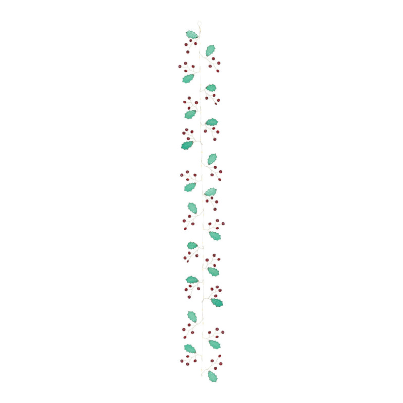 Melrose Holly and Jem Jewel Garland (Set of 2)