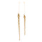Melrose Swirled Glass Icicle Ornament (Set of 12)