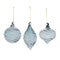 Melrose Iridescent Swirl Glass Ornament (Set of 12)