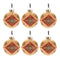 Melrose Western Glass Ball Ornament (Set of 6)