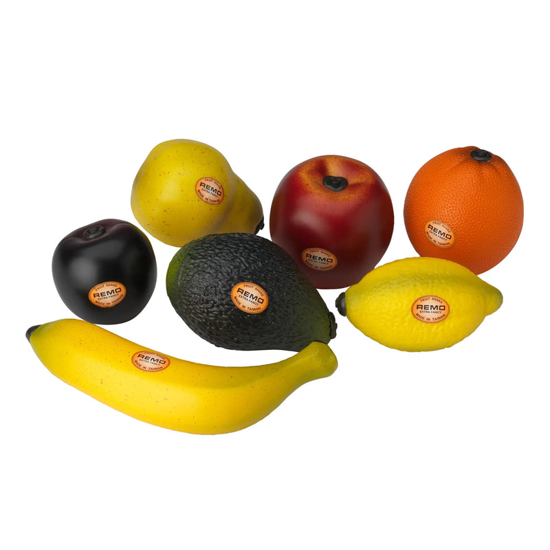 Remo ‘Fruit’ Style Assorted Hand Shaker – 7-Piece Bag – SC-ASRT-07