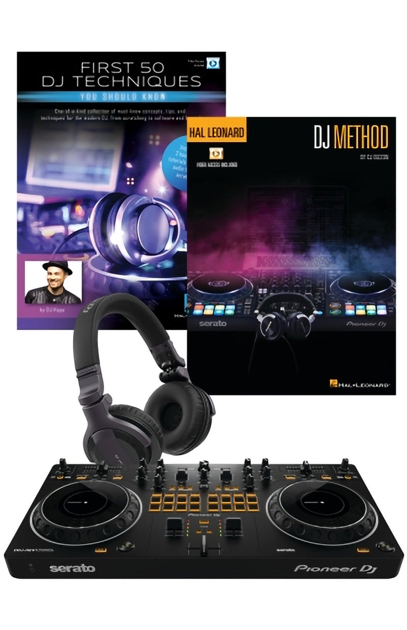 Hal Leonard Pioneer DJ Rev1 Controller Starter Pack w/ Headphones & Lessons