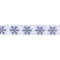 Melrose Glittered Snowflake Ribbon (Set of 2)