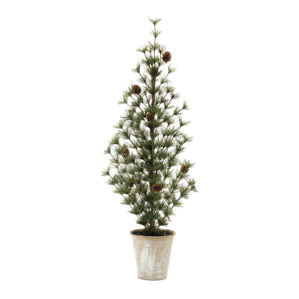 Melrose Potted Mini Pine Tree (Set of 2)