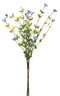 Melrose Blue Berry Foliage Spray (Set of 12)