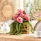 Melrose Geranium Floral Bush (Set of 2)
