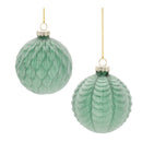 Melrose Frosted Glass Ball Ornament (Set of 12)