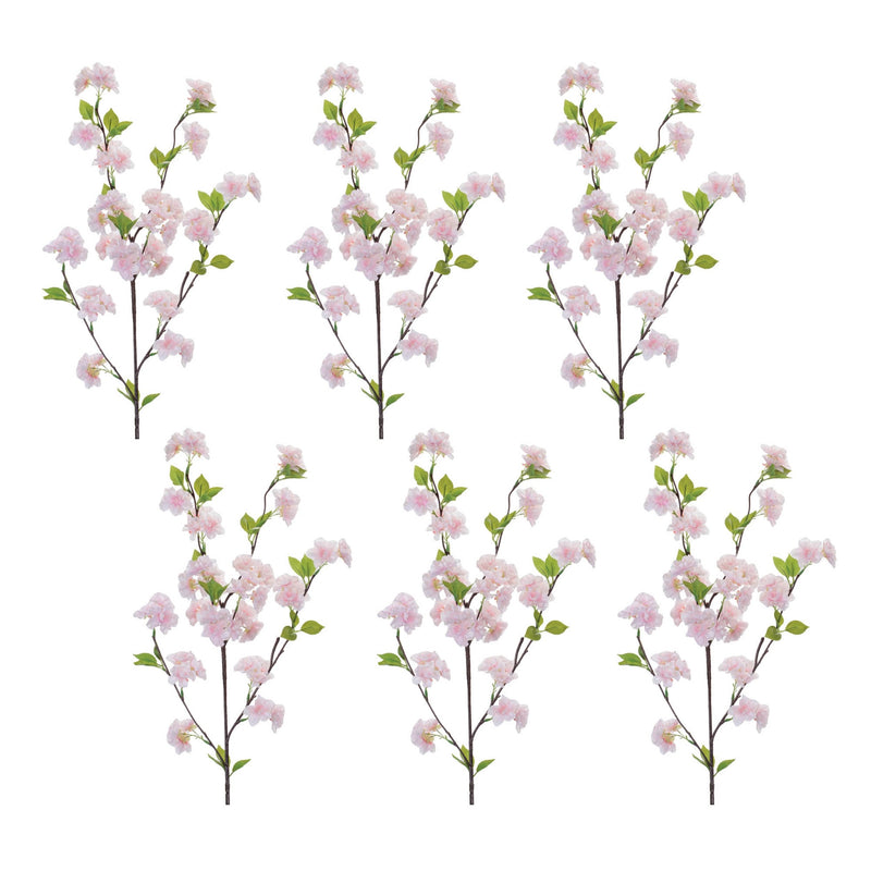 Melrose Apple Blossom Floral Branch (Set of 6)