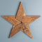 Melrose Pine Wood Star Decor Wall Decor, Rustic, Wood