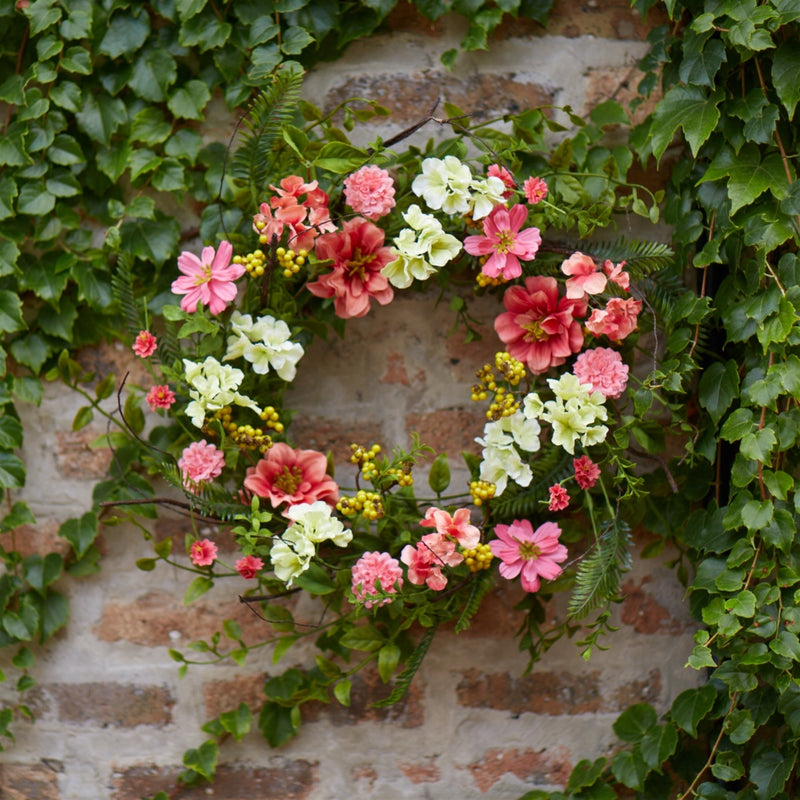 Melrose Cosmos Berry Wreath 27"D