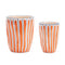 Melrose Wavy Stripe Planter Set of 6 Planter, Wavy Patterned, Dolomite