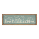 Melrose Framed Silent Night Sign 20"L