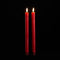 Melrose FIA Wick Red Taper Candle (Set of 2)