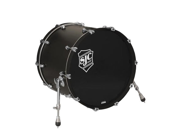 SJC Drums Navigator Bass Drum – 18"x22" - Black