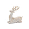 Melrose Brushed Gold Holiday Deer Figurine (Set of 6)