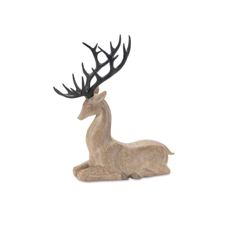 Melrose Modern Deer Figurine (Set of 2)