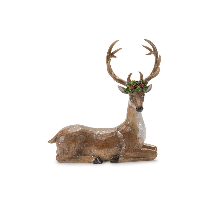Melrose Holiday Deer Figurine (Set of 2)