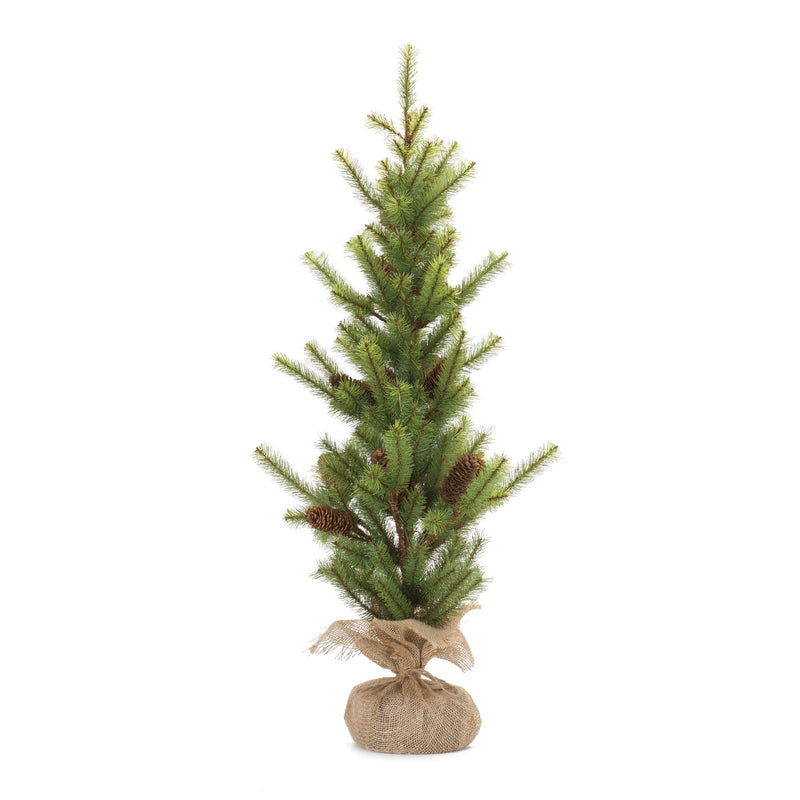 Melrose Pine Tree with Burlap Base 3'H