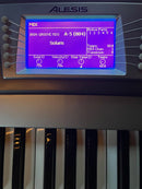 Alesis Fusion 6HD 61-Key Workstation Synthesizer Keyboard w/ Manual & Case Preowned