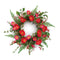 Melrose Mixed Poppy Floral Wreath 22"D