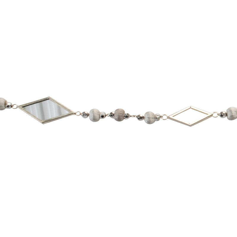 Melrose Geometric Beaded Garland – Set of 2