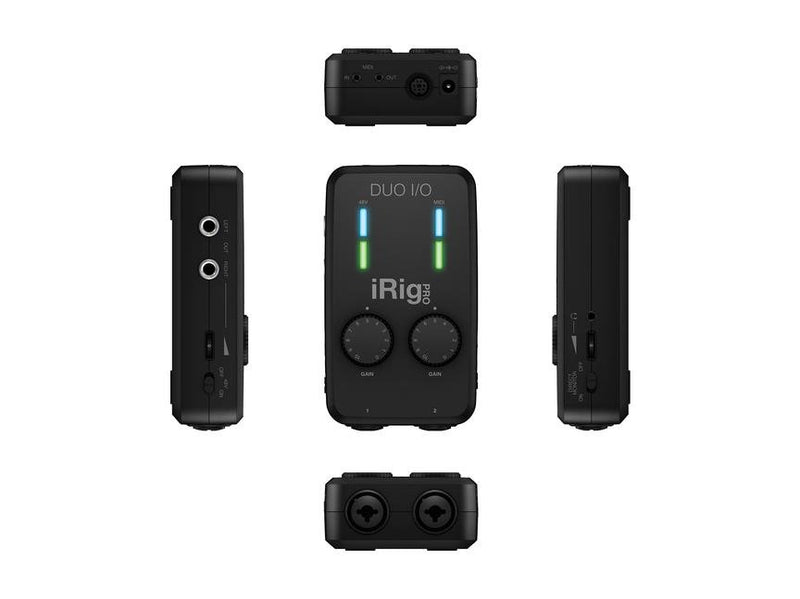 IK Multimedia iRig Pro Duo I/O Mobile 2-Channel Audio/MIDI Interface