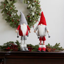 Melrose Plush Standing Gnome Skier (Set of 6)