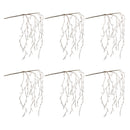 Melrose Icy Hanging Branch (Set of 6)