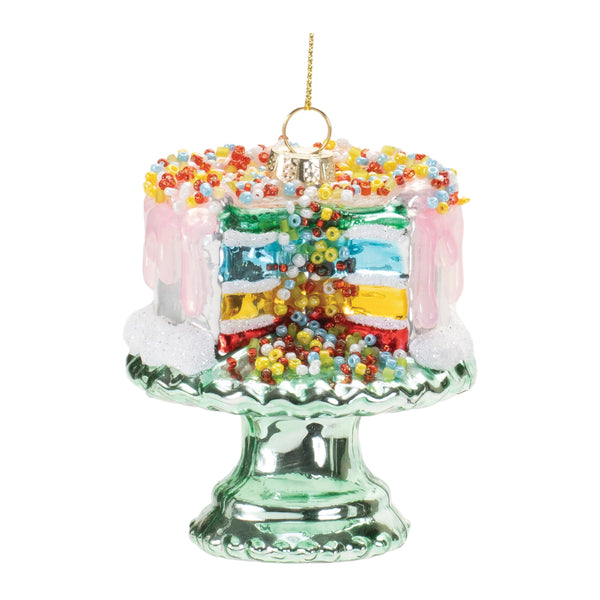 Melrose Layered Cake Ornament (Set of 6)