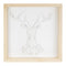 Melrose Framed Holiday Deer and Tree Artwork (Set of 2)