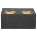 QPower Quad 12" Sealed Sub Box BASS124HOLET