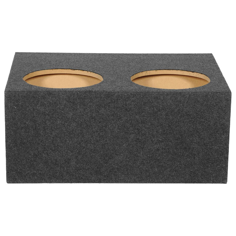 QPower Quad 12" Sealed Sub Box BASS124HOLET