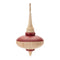 Melrose Oak Wood Top Ornament (Set of 12)