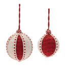 Melrose Woven Ball Ornament (Set of 4)