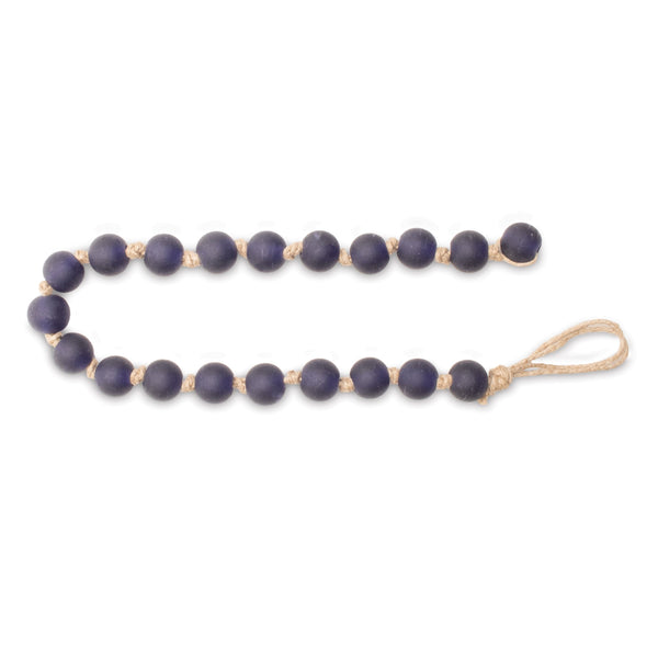Melrose Frosted Glass Bead Garland (Set of 2)