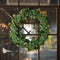 Melrose Hydrangea and Seedum Floral Wreath 32"D
