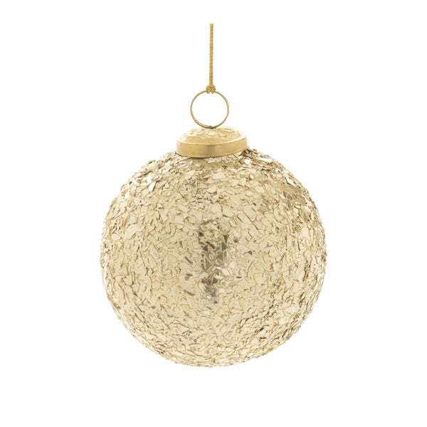 Melrose Mosaic Glass Ball Ornament (Set of 4)