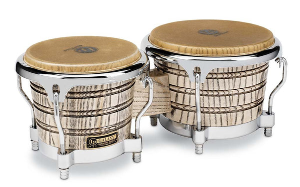 Latin Percussion Galaxy Giovanni Series Ash Bongos w/ Chrome Hardware - LP793X-C