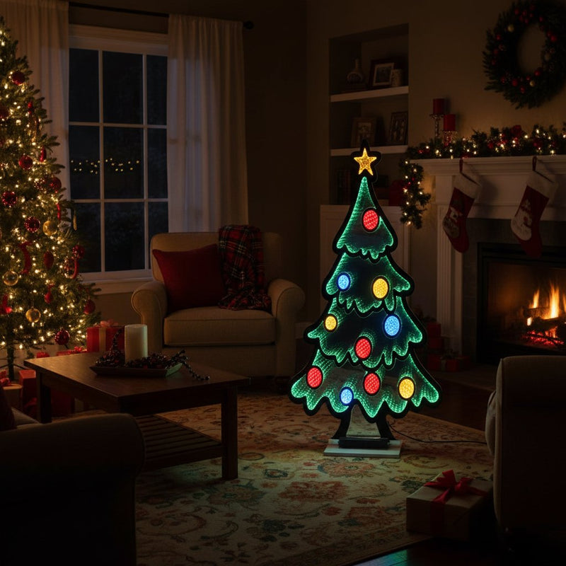 Melrose Tree w/Ornament Ekkolight 47"H