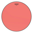 Remo Emperor Colortone Red 18" Tom Drumhead - BE-0318-CT-RD