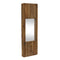 Melrose Rustic Wooden Wall Mirror 29"H, Rustic, Wood